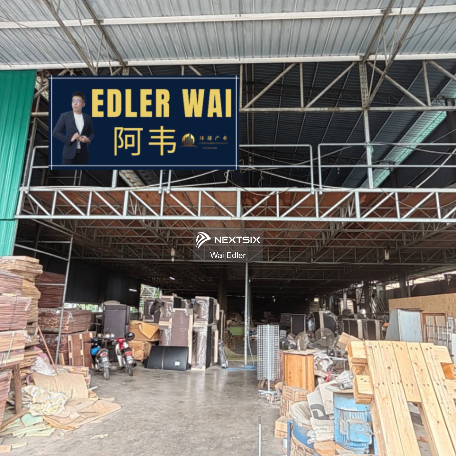 Warehouse For Rent in Permatang Tinggi Penang