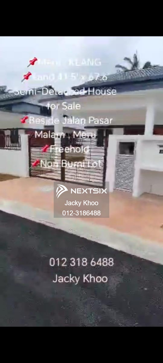 Semi-detached House For Sale in Klang Selangor