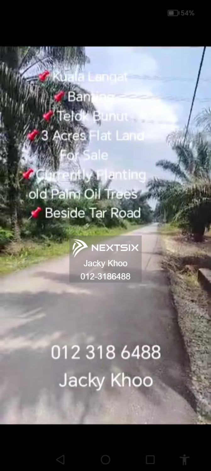 Agricultural Land For Sale in Banting Selangor