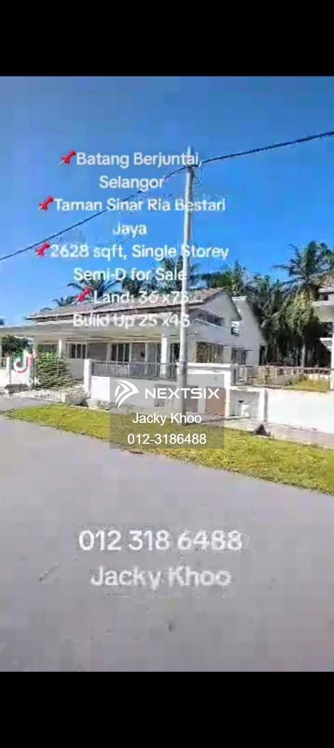 Semi-detached House For Sale in Batang Berjuntai Selangor