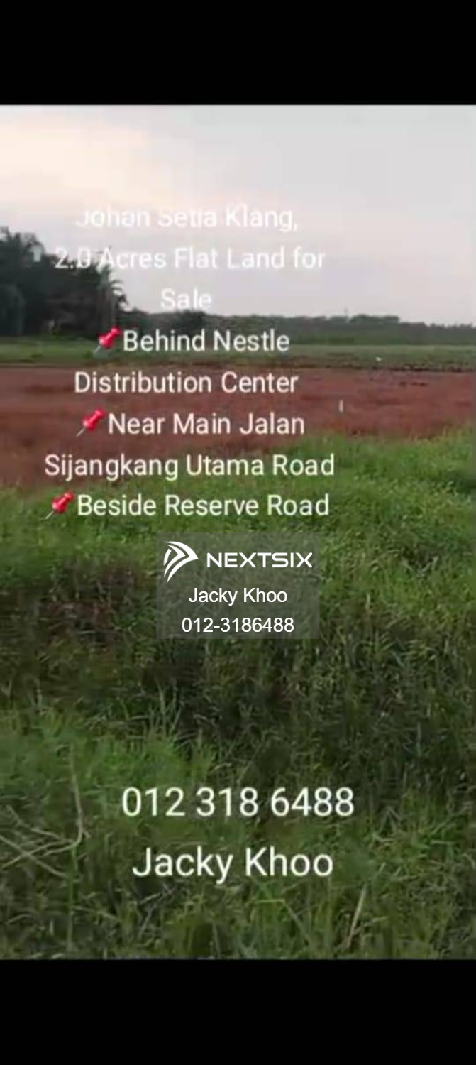 Agricultural Land For Sale in Klang Selangor