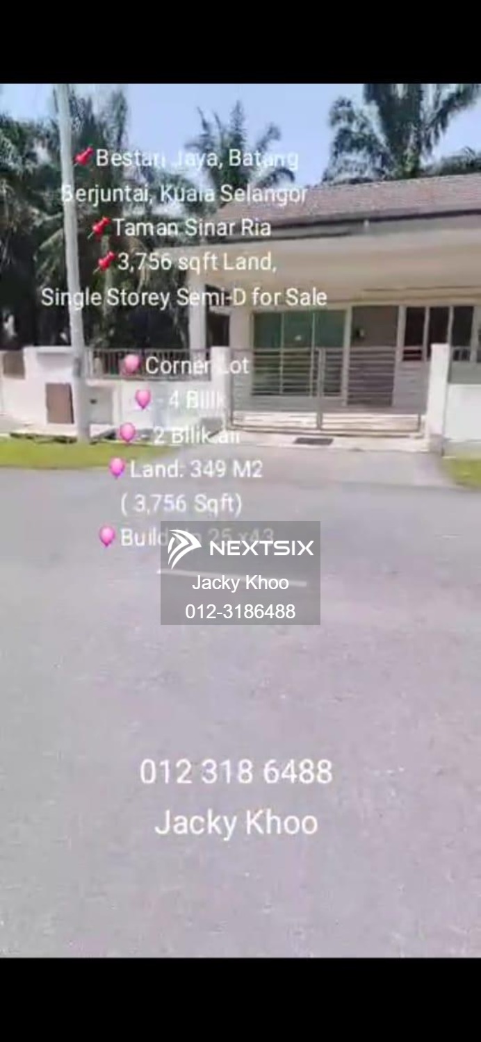 Semi-detached House For Sale in Batang Berjuntai Selangor