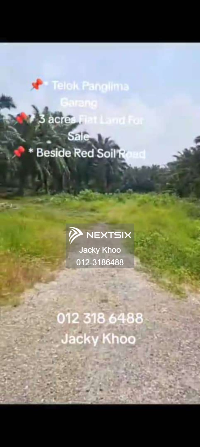 Industrial Land For Sale in Telok Panglima Garang Selangor