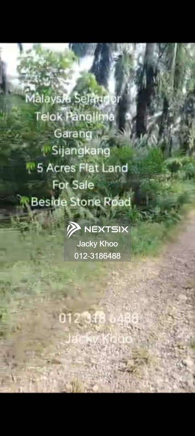 Agricultural Land For Sale in Telok Panglima Garang Selangor