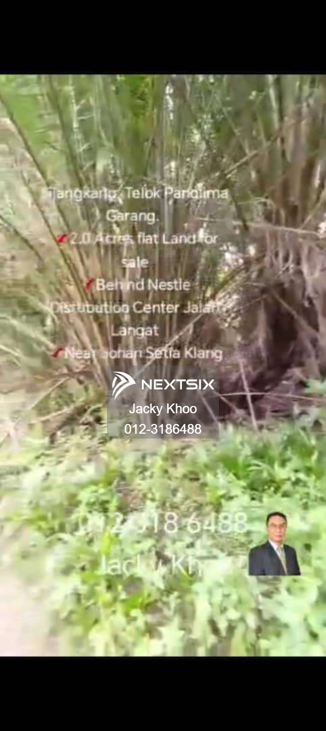 Agricultural Land For Sale in Telok Panglima Garang Selangor