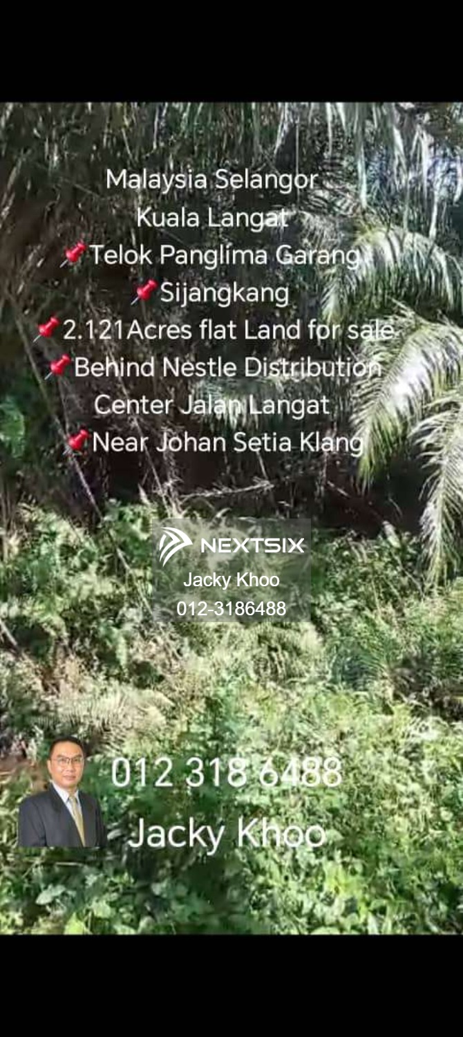 Agricultural Land For Sale in Telok Panglima Garang Selangor
