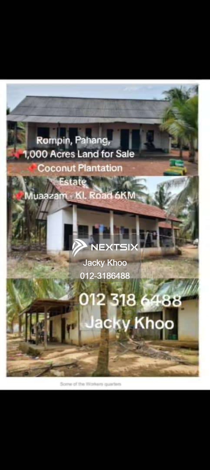 Agricultural Land For Sale in Rompin Pahang