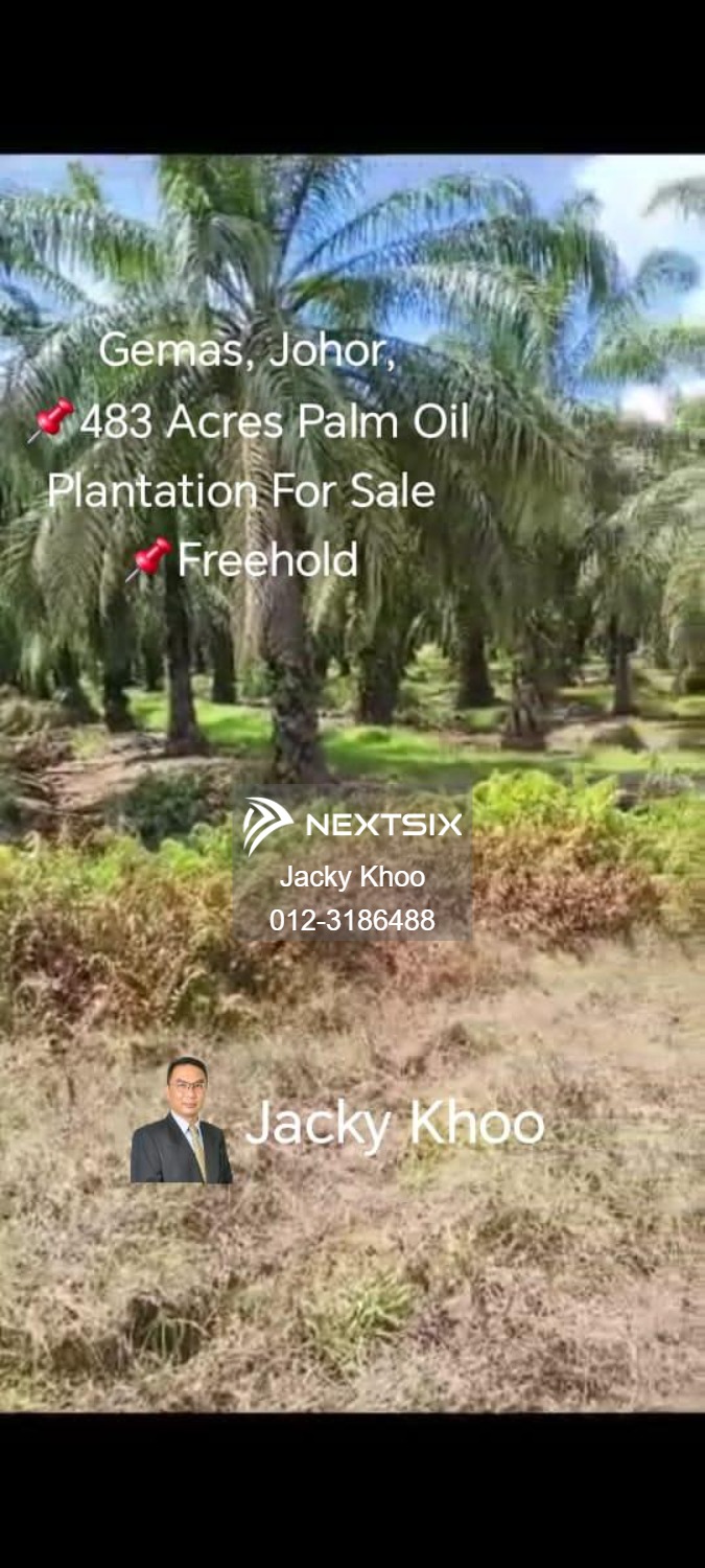Agricultural Land For Sale in Segamat Johor