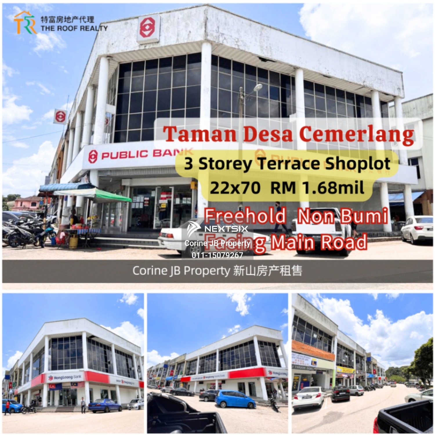 Shop For Sale in Ulu Tiram Johor