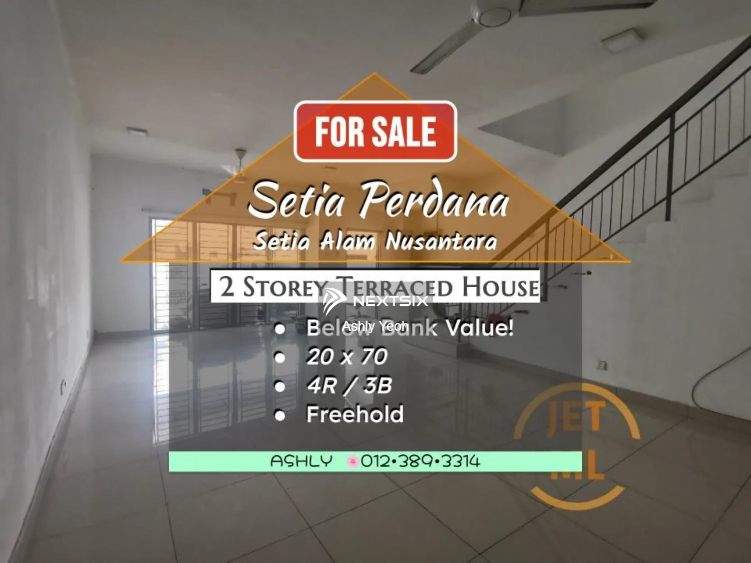 BRAND NEW 2 Storey Terrace House for Sale Setia Perdana, Alam Nusantara, Setia Alam, Shah Alam