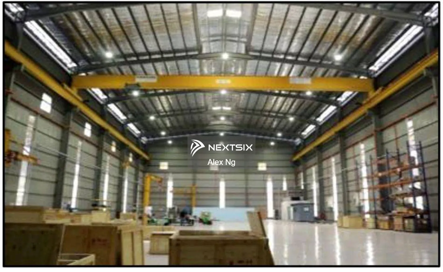 Sungai Tiram Open Shed Semi Detached Factory