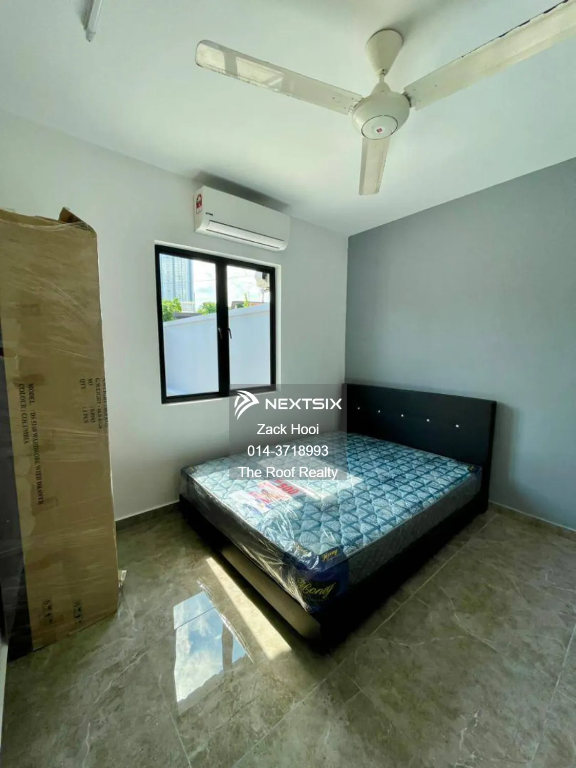 TAMAN ABAD, JOHOR BAHRU, JOHOR @ 10 min to CIQ, Brand New 1 Bed 1 Bath Room For rent