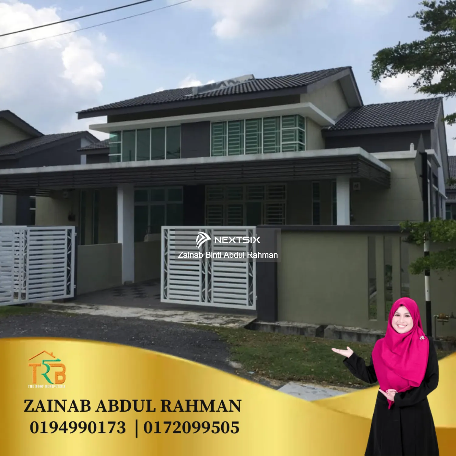 Single Storey Semi-D Taman Saujana Indah, Lunas, Kedah