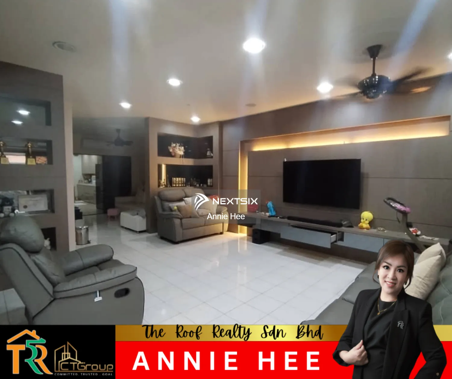 Luyang Perdana | 2 Storey Terrace Intermediate House | Fully Renovated