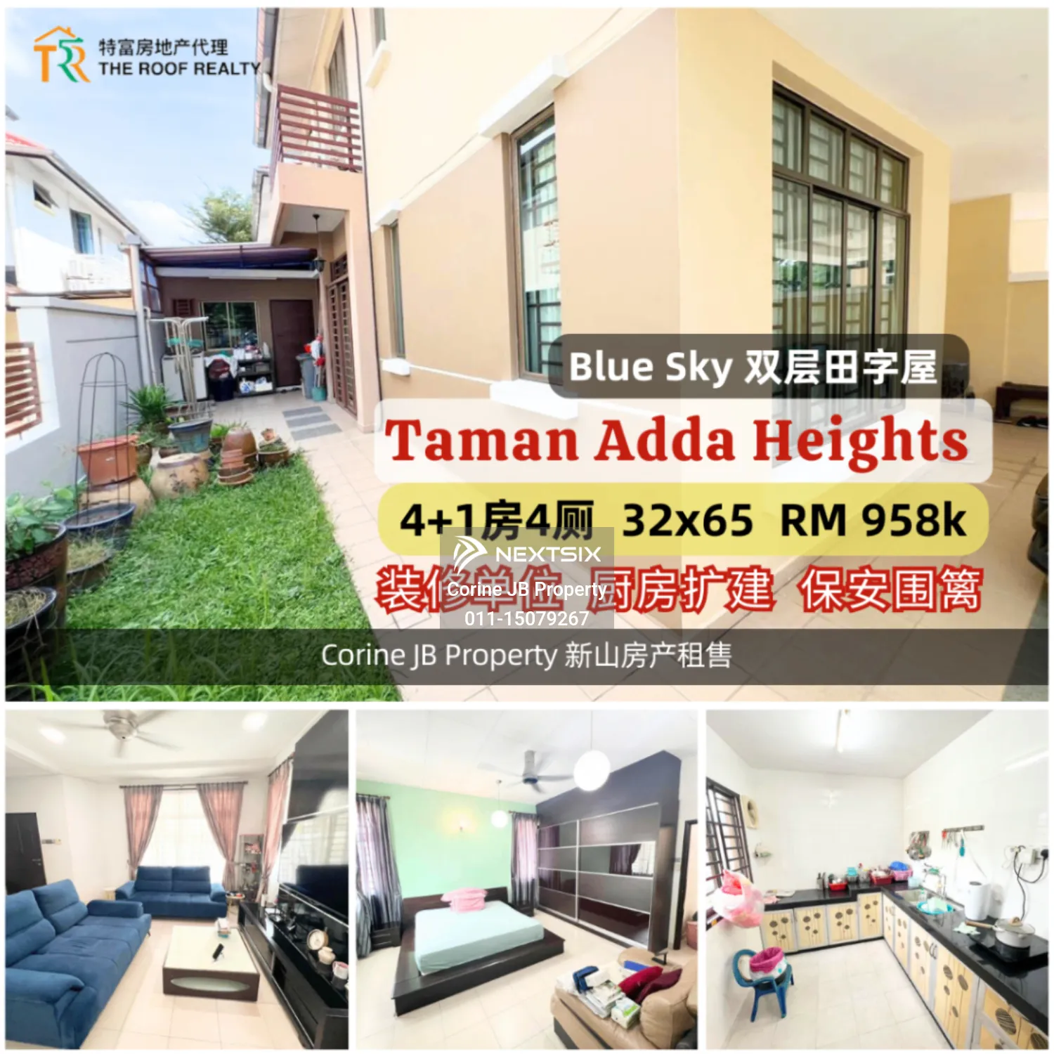 Taman Adda Heights Double Storey Cluster
