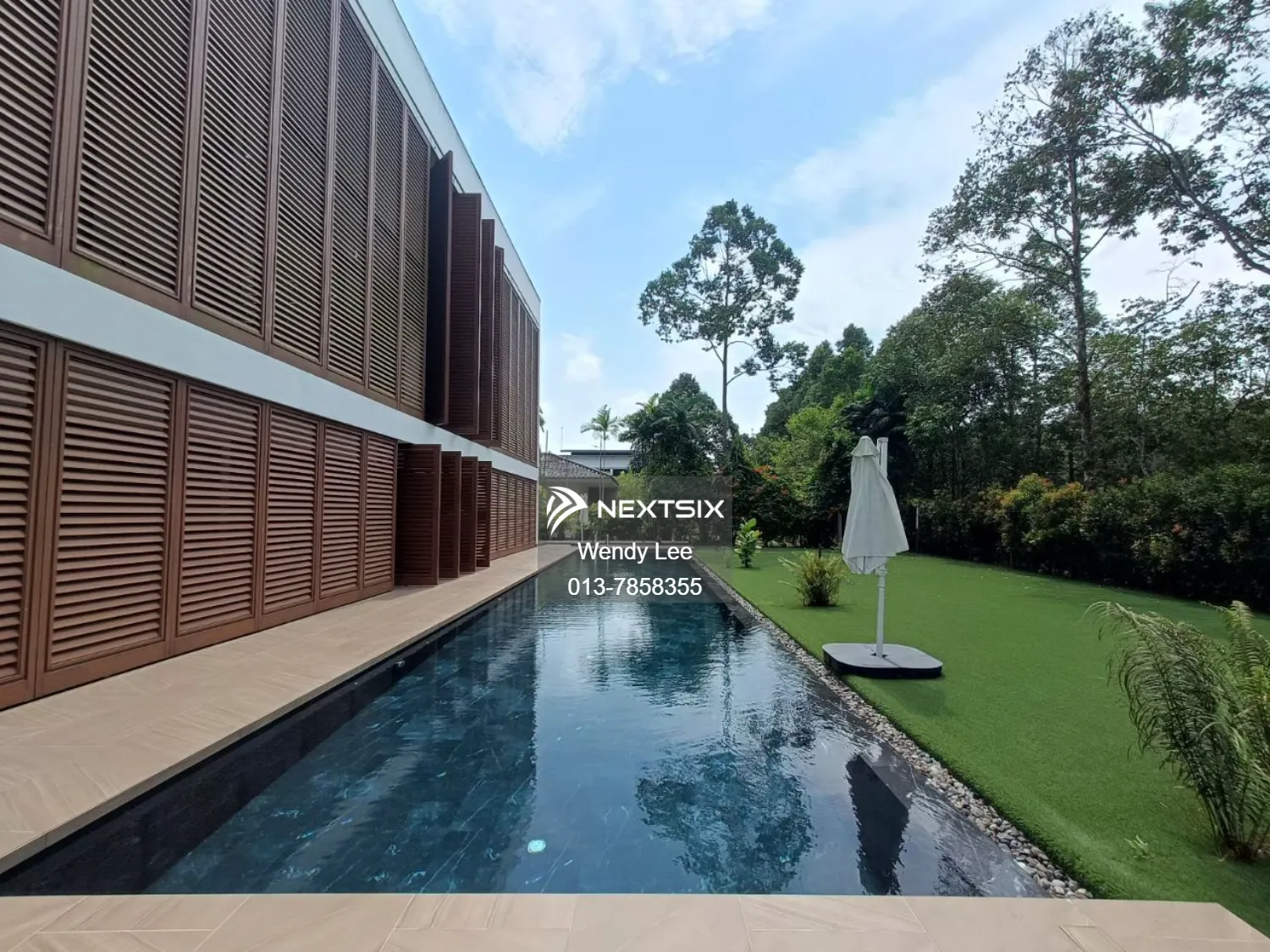 Australian Backyard Lifestyle Luxury Bungalow Villa with Swimming Pool For Sale