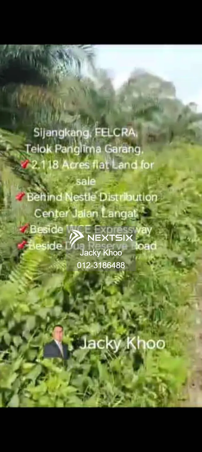 Sijangkang, FELCRA, Telok Panglima Garang, 2.118 Acres flat Land for sale