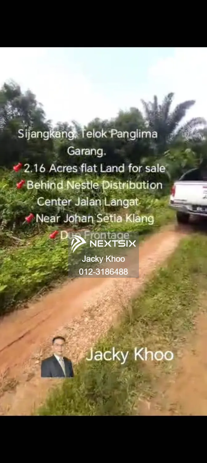 Sijangkang. FELCRA, Telok Panglima Garang. 2.16 Acres flat Land for sale