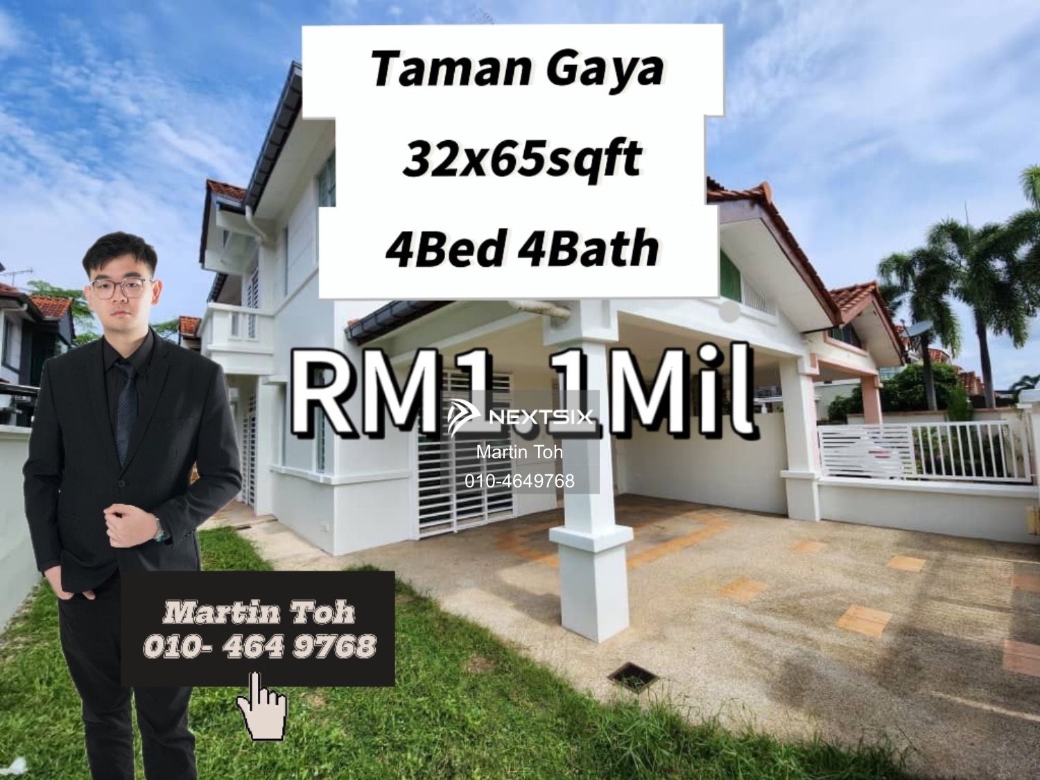 Cluster House For Sale in Ulu Tiram Johor