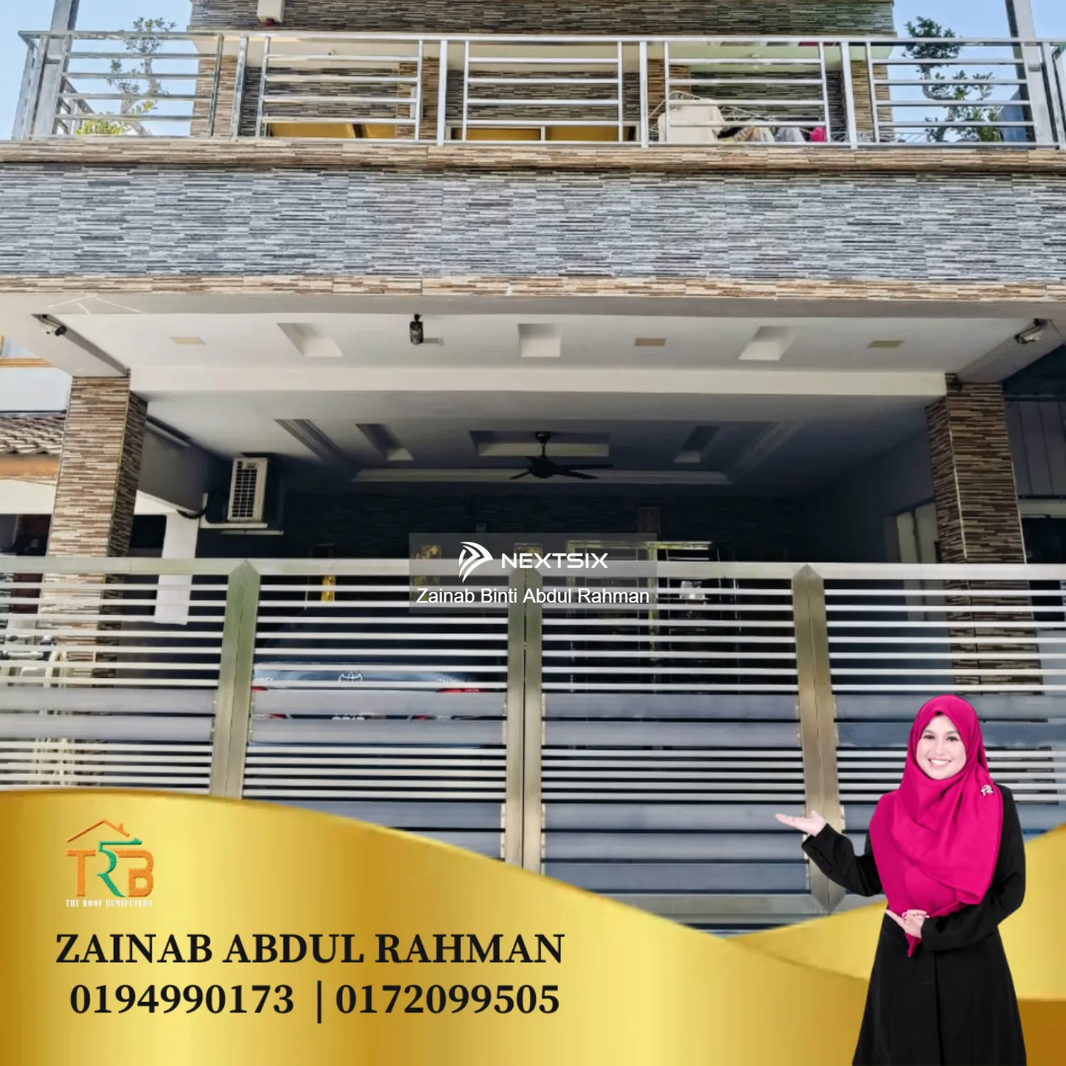 Double Storey Terrace Taman Sejahtera Lunas (Full Reno - Open Facing)