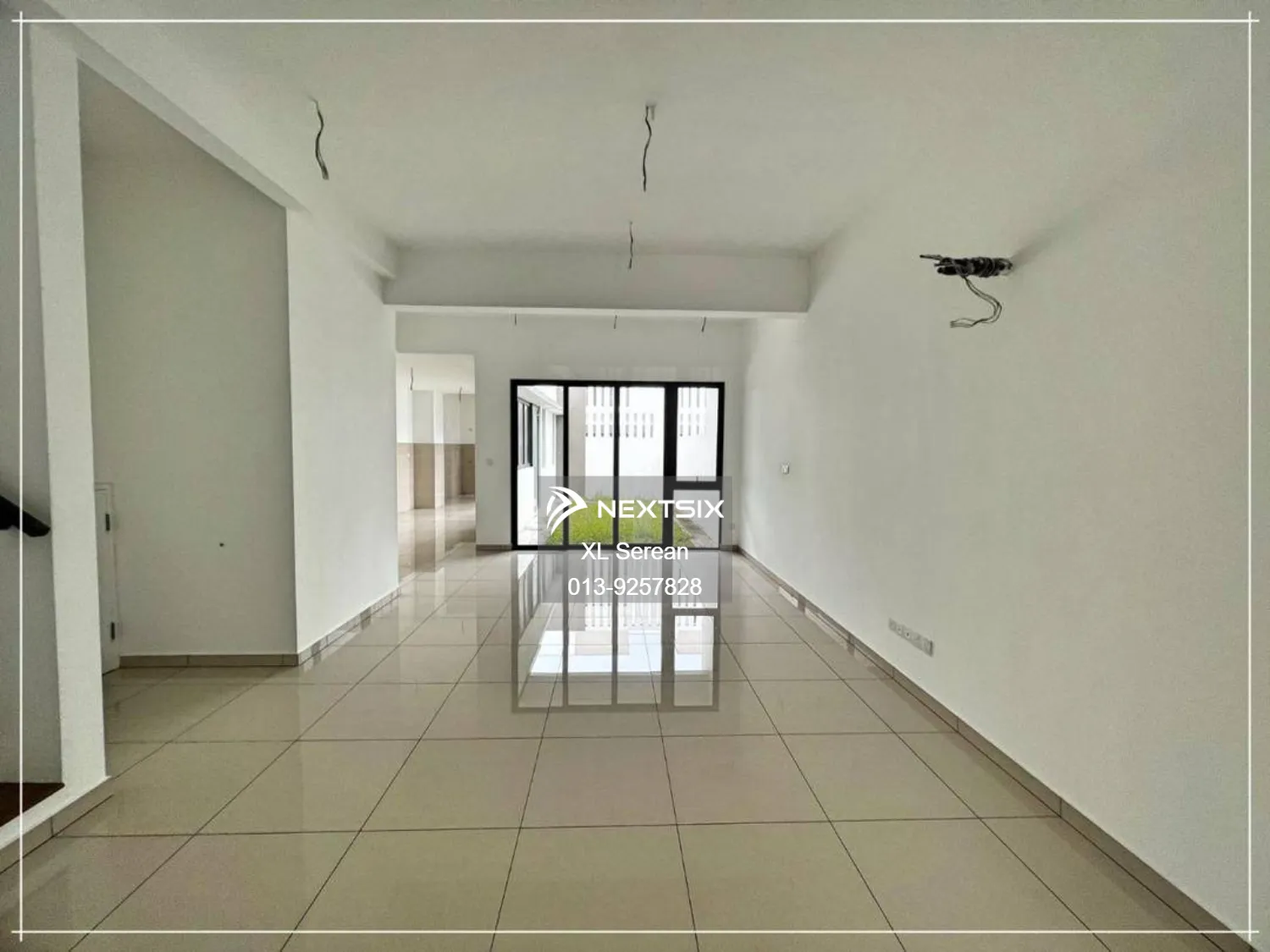 Cluster Double Storey Sunway Citrine Lakehomes, Unblock View, New Unit