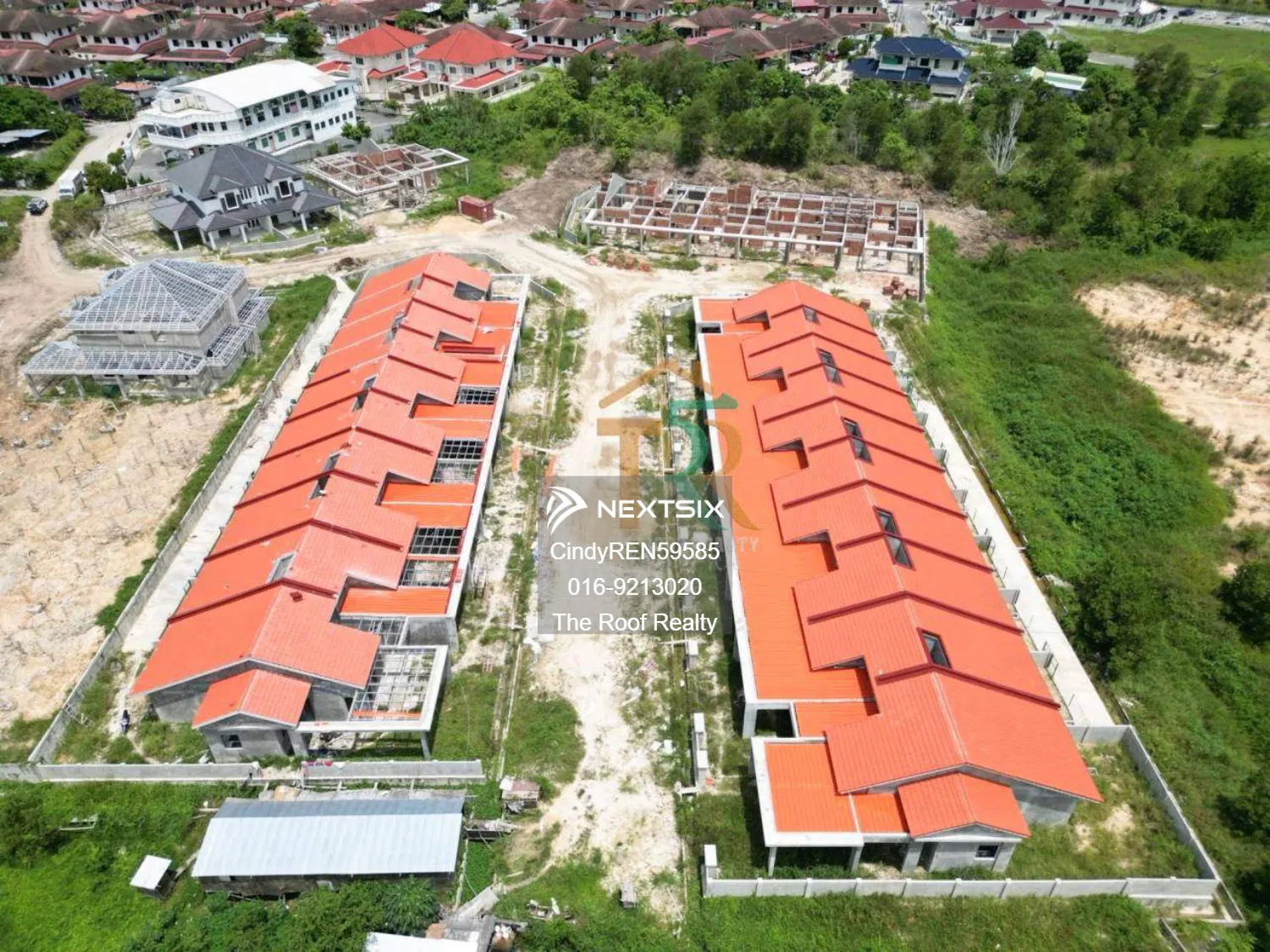 New Single Storey Terrace House