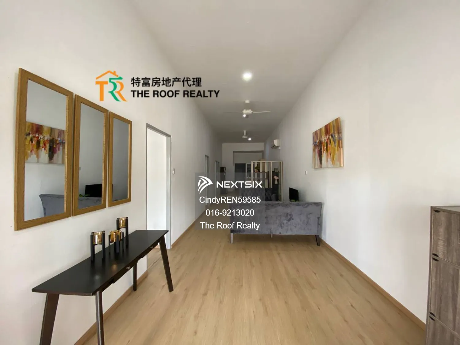 New Single Storey Terrace House
