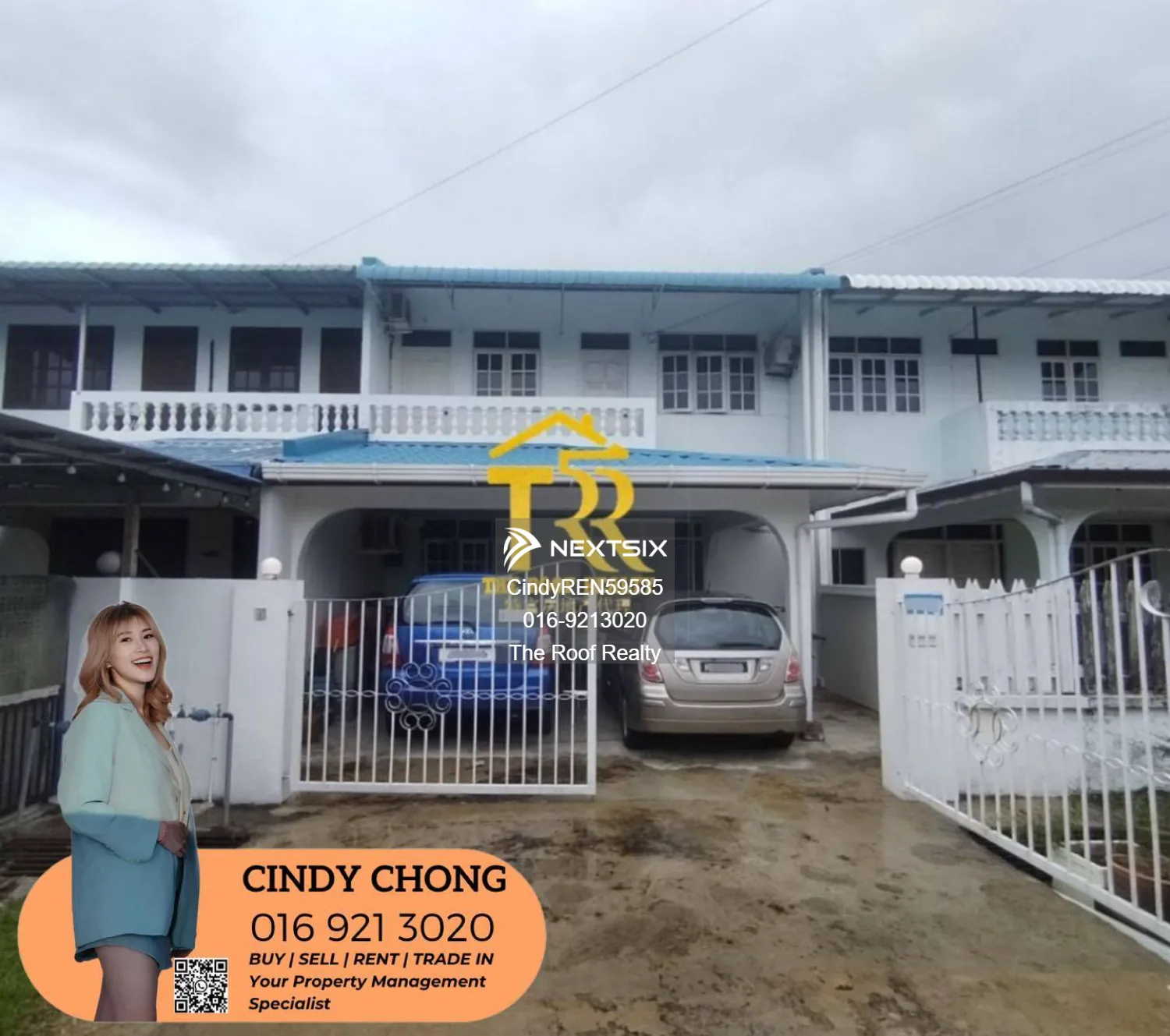 Double Storey Terrace Intermediate House
