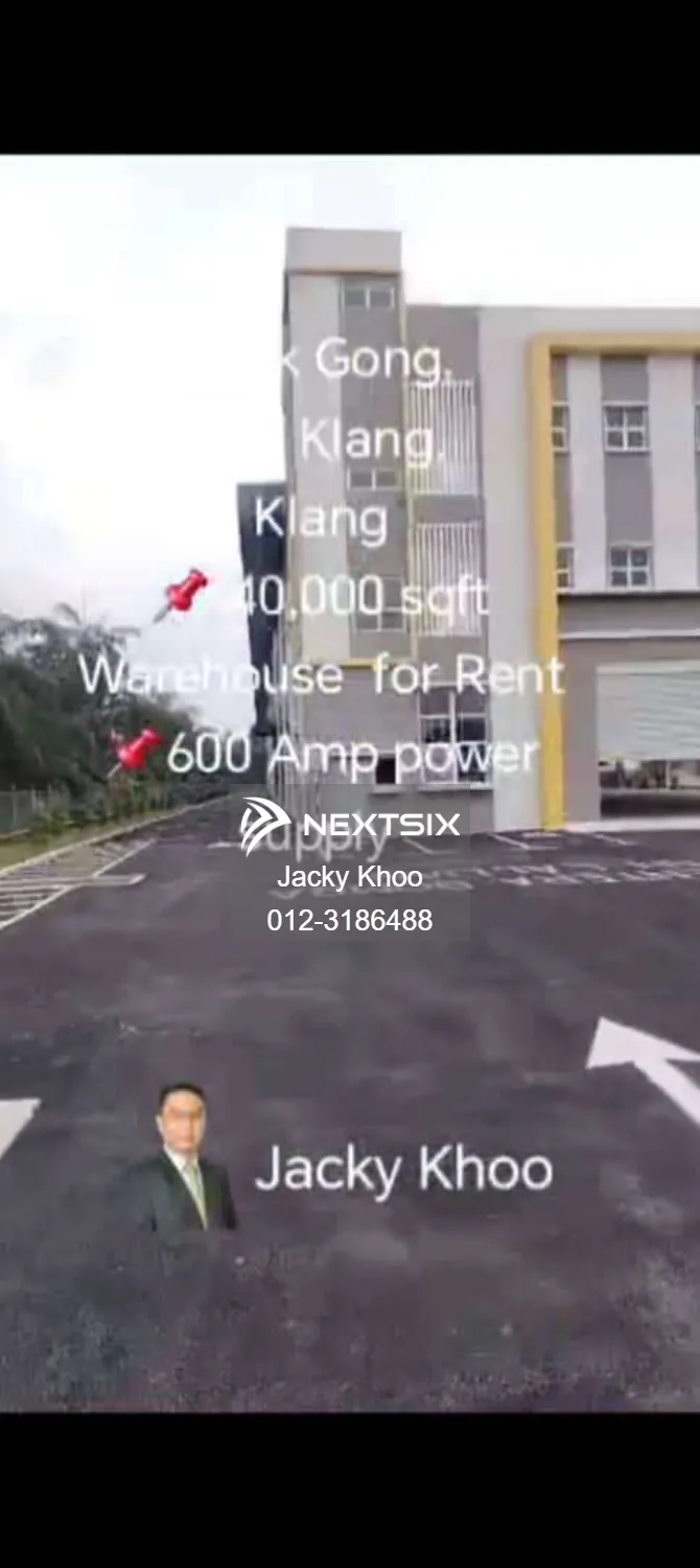 Telok Gong, Port Klang, Klang 40,000 sqft Warehouse for Rent