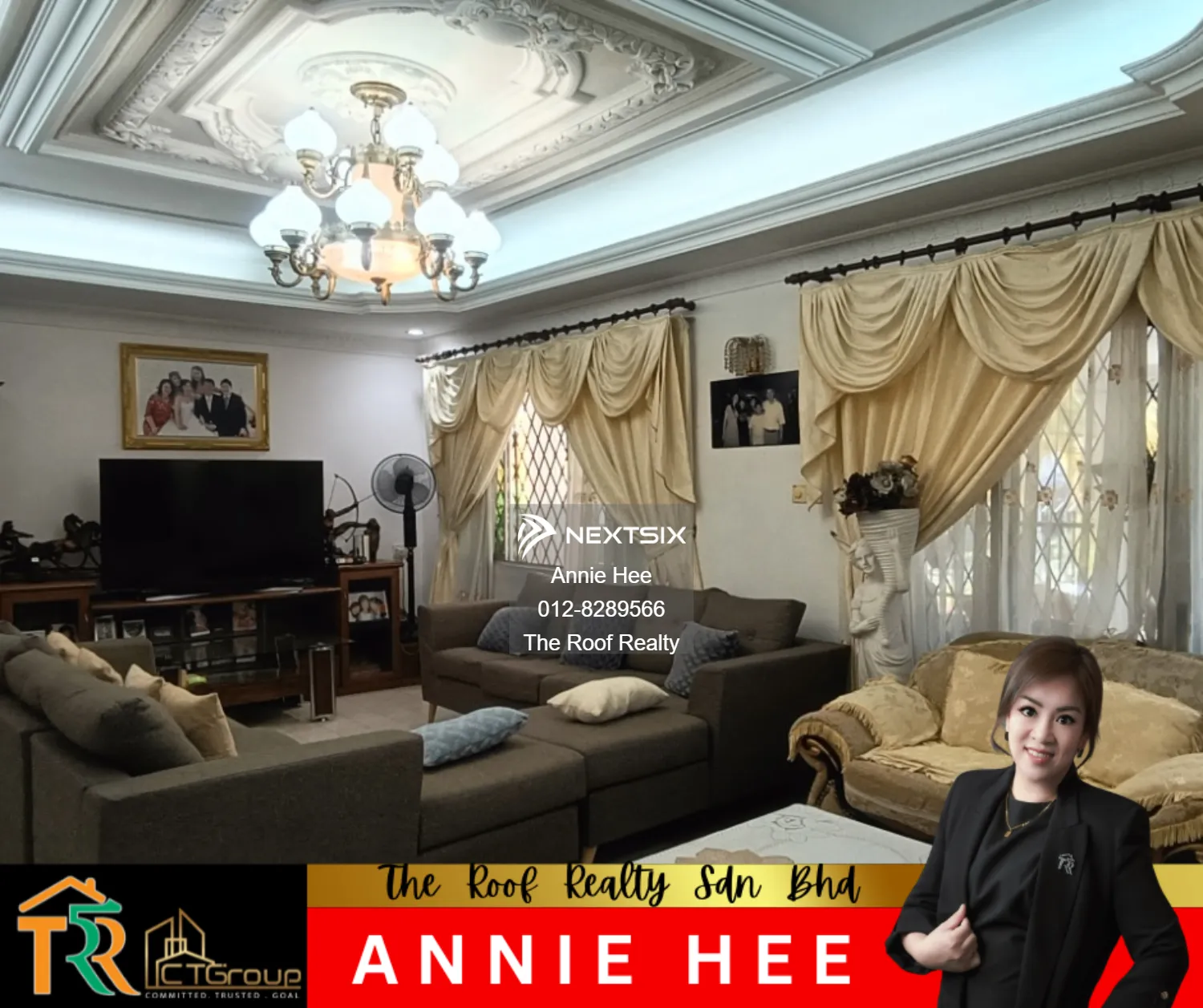 Taman Hiburan Lintas | Double storey bungalow | Partially Furnished