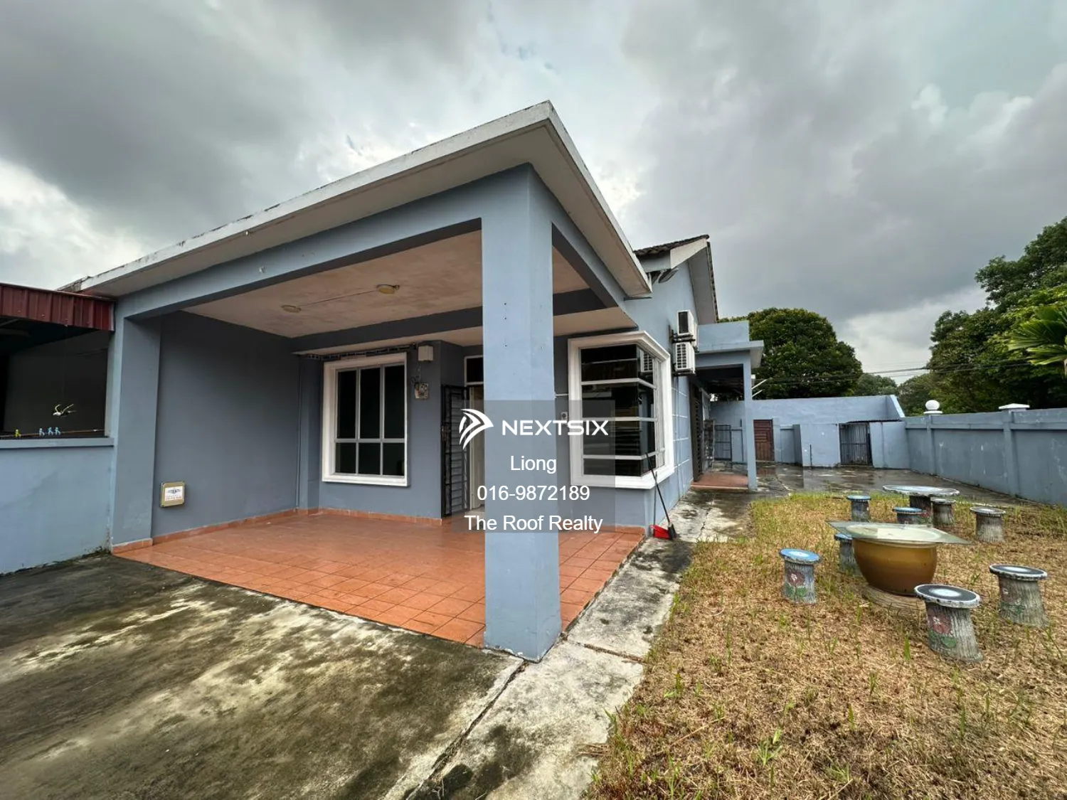 Bestari Indah Ulu Tiram 单层排屋角头 Single Storey Terrace Corner
