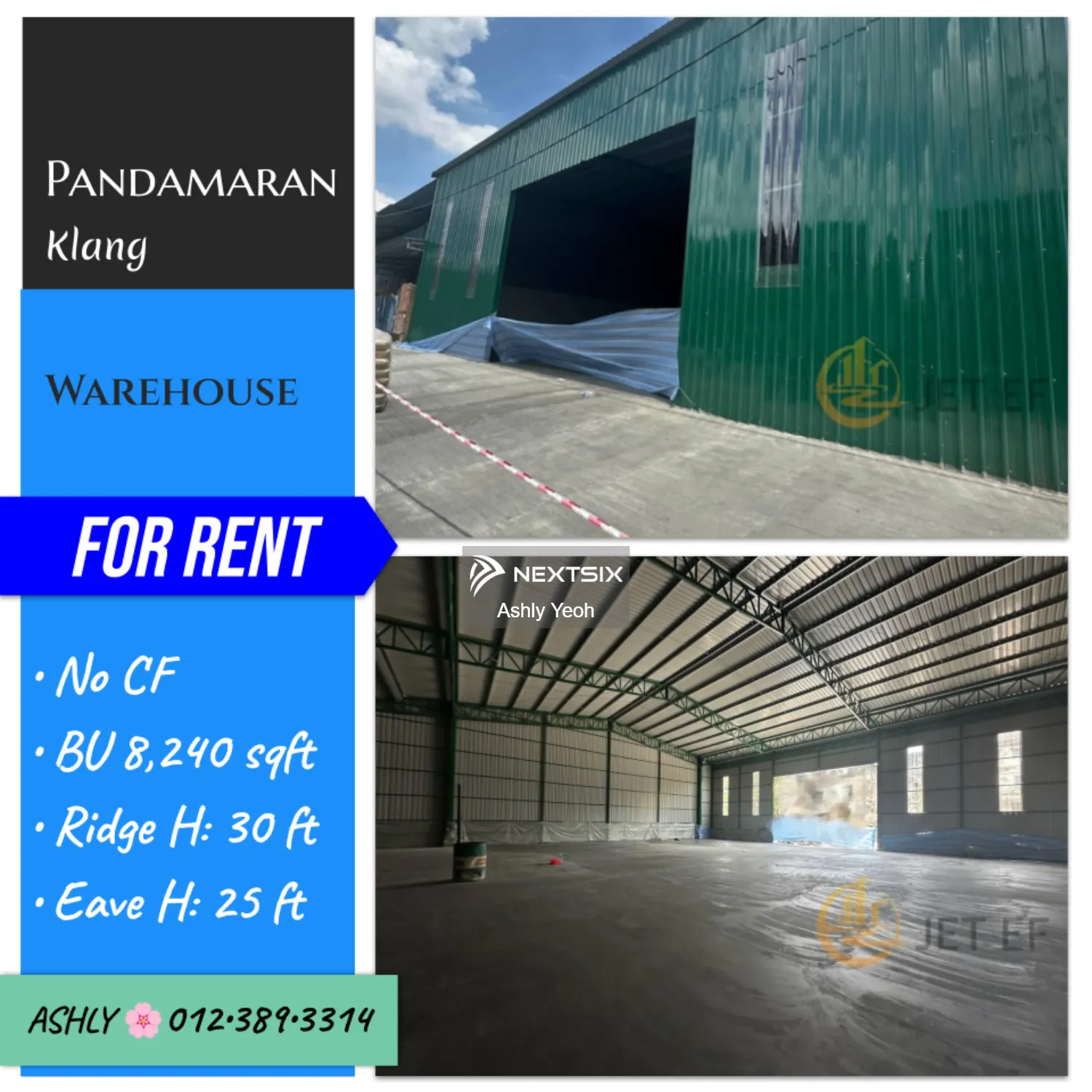 Single Storey Warehouse for Rent Pandamaran, 42000 Klang , Selangor