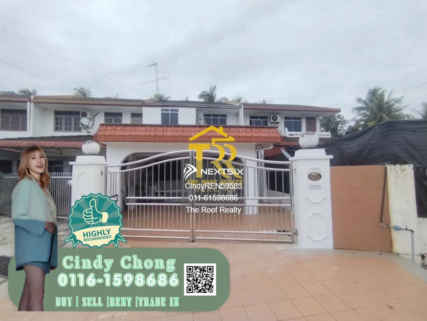 Double Storey Terrace Intermediate House - Riam Miri