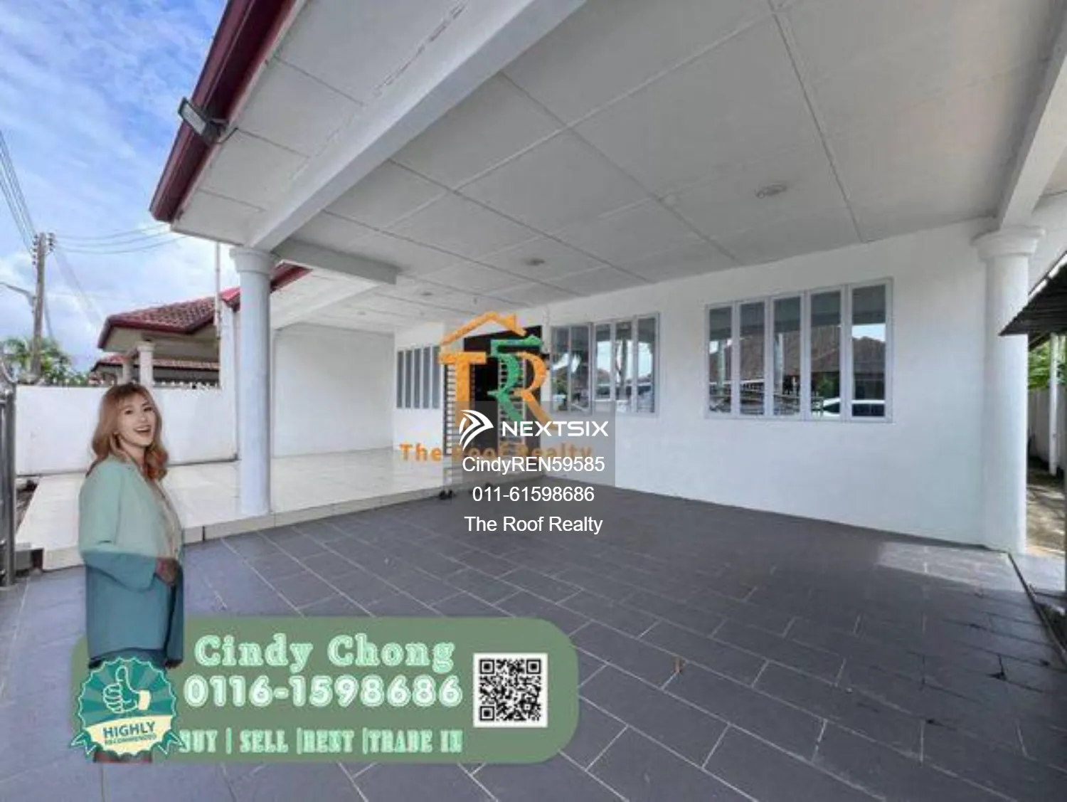 Single Storey Semi Detached House - Interhill Miri