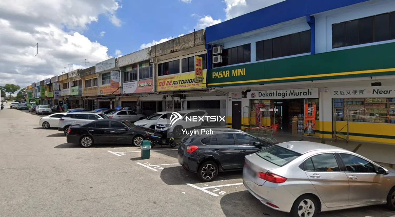 Taman Ros Merah Johor Jaya Facing Main Road 2 Storey Shop Lot For Rent