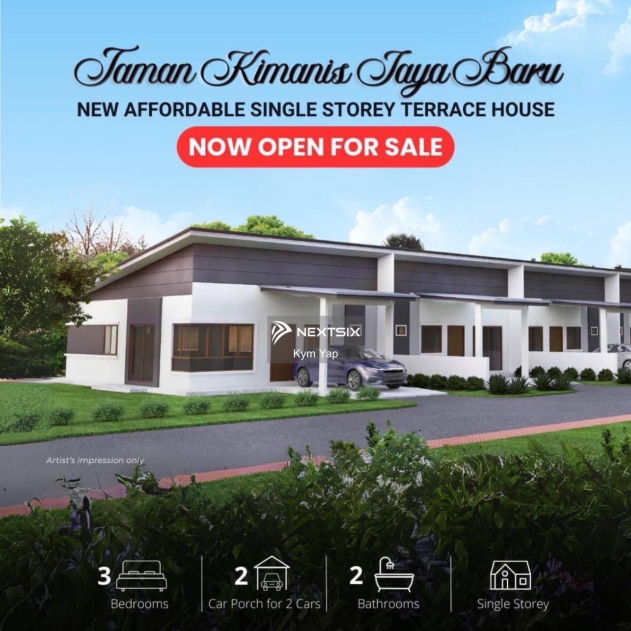 1-sty Terrace/Link House For Sale in Papar Sabah