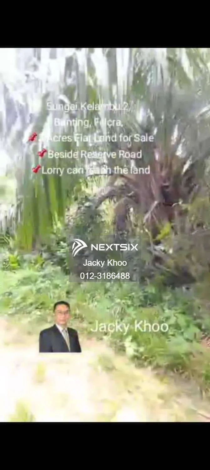 Banting Land for Sale, Sungai Kelambu 2, Banting, Felcra, 3 Acres Flat Land for Sale