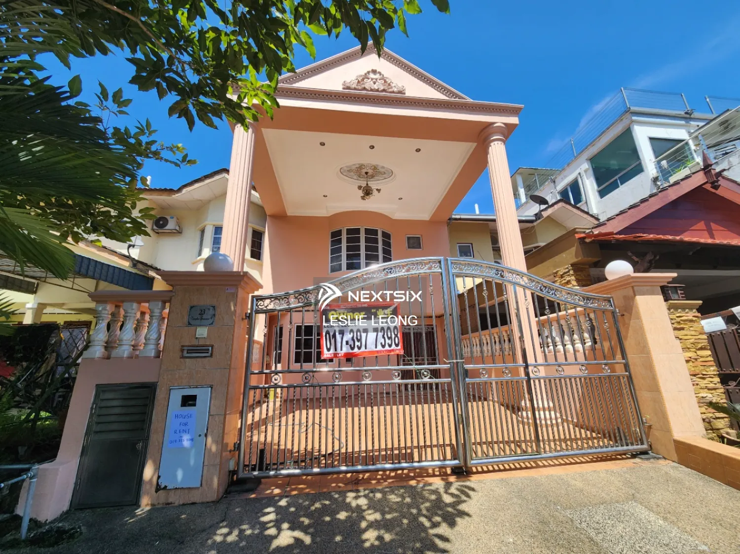 Partly Furnished 2 storey Templer Suasana Rawang For Rent