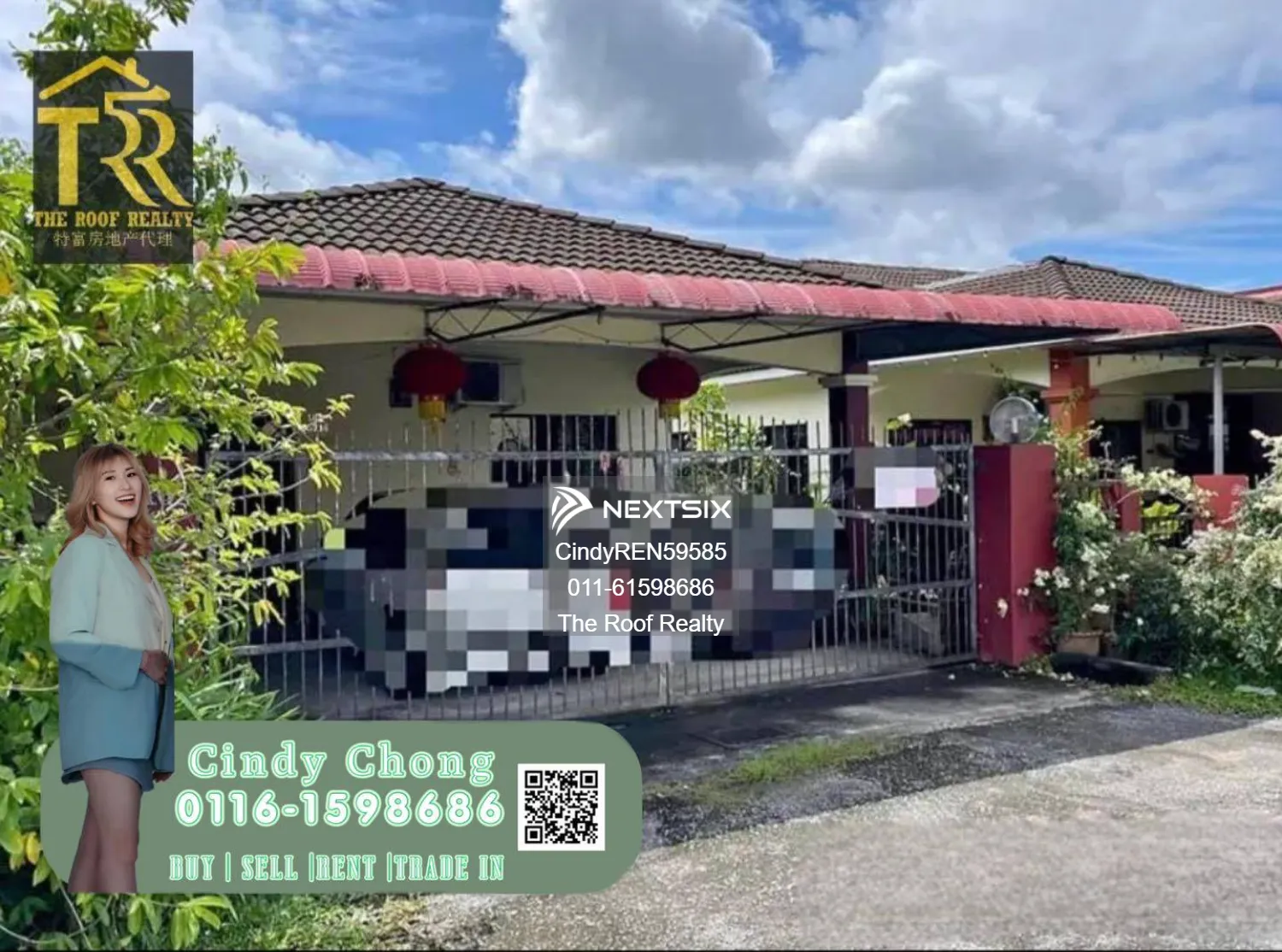 Single Storey Terrace Corner House - Permy Miri