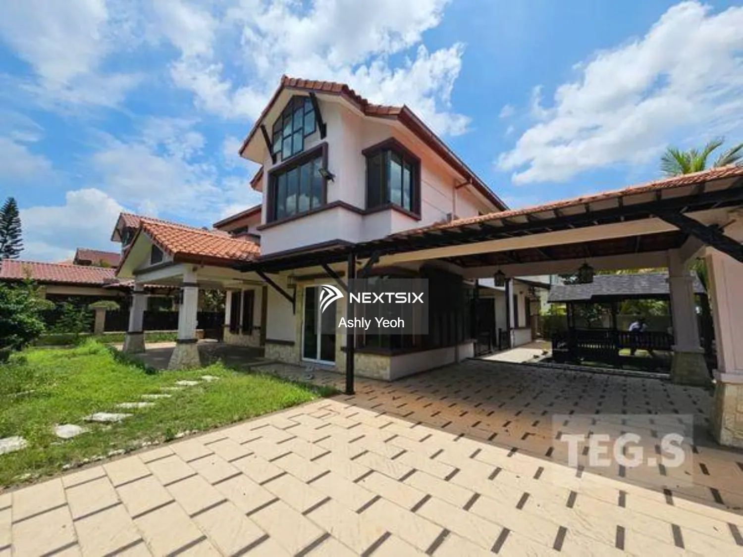 RENO+FURNISH Double Storey Bungalow Corner for Sale Rumah untuk jual Aman Perdana 41050 Klang Selangor