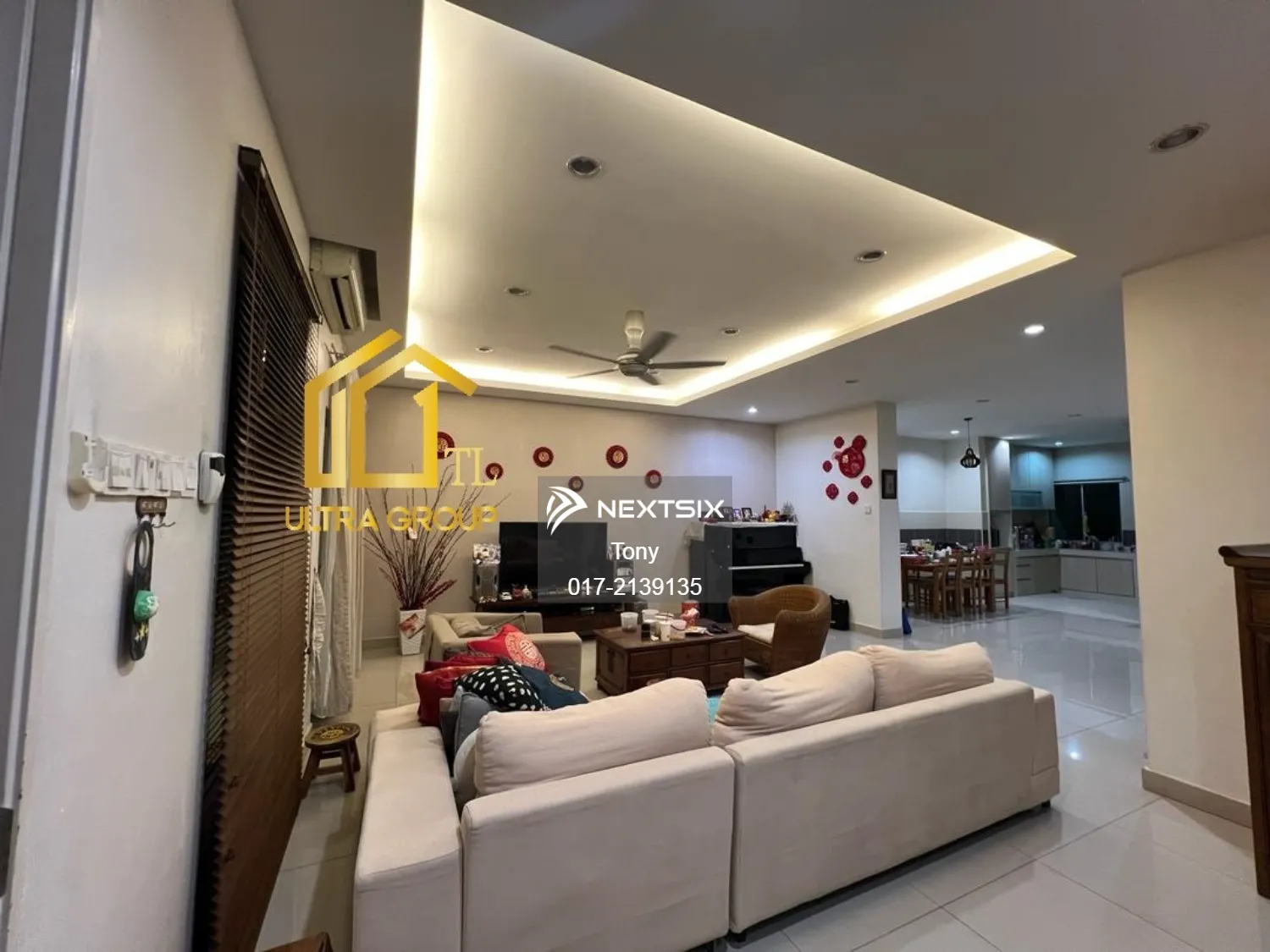 For Sale Paloma 2 Storey Superlink House 24x75 Renovated Kitchen extended Bukit Raja Klang