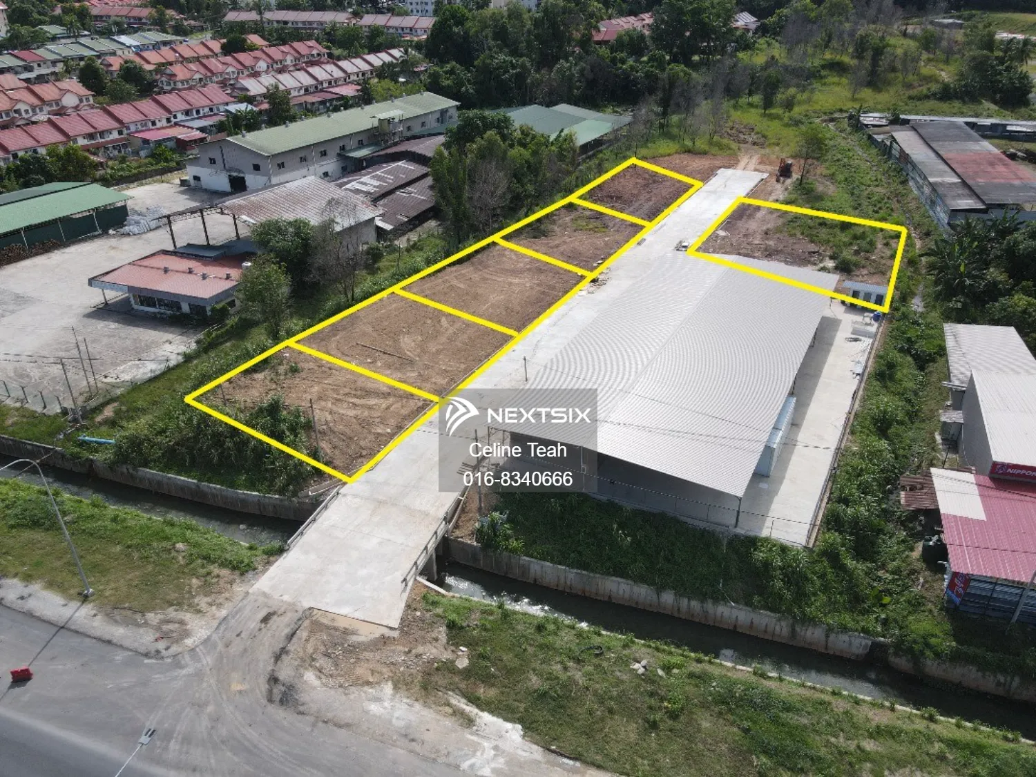 Telipok Roadside Land For Rent
