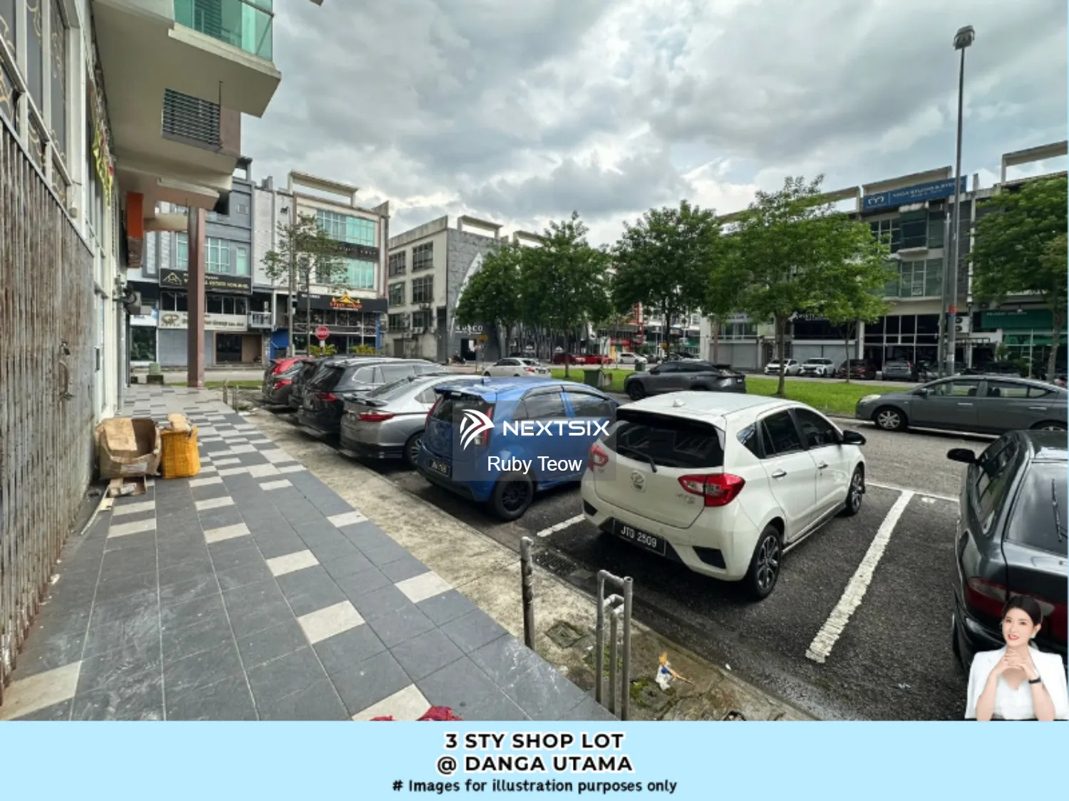 Danga Utama - 3 Sty Shop Lot For Rent