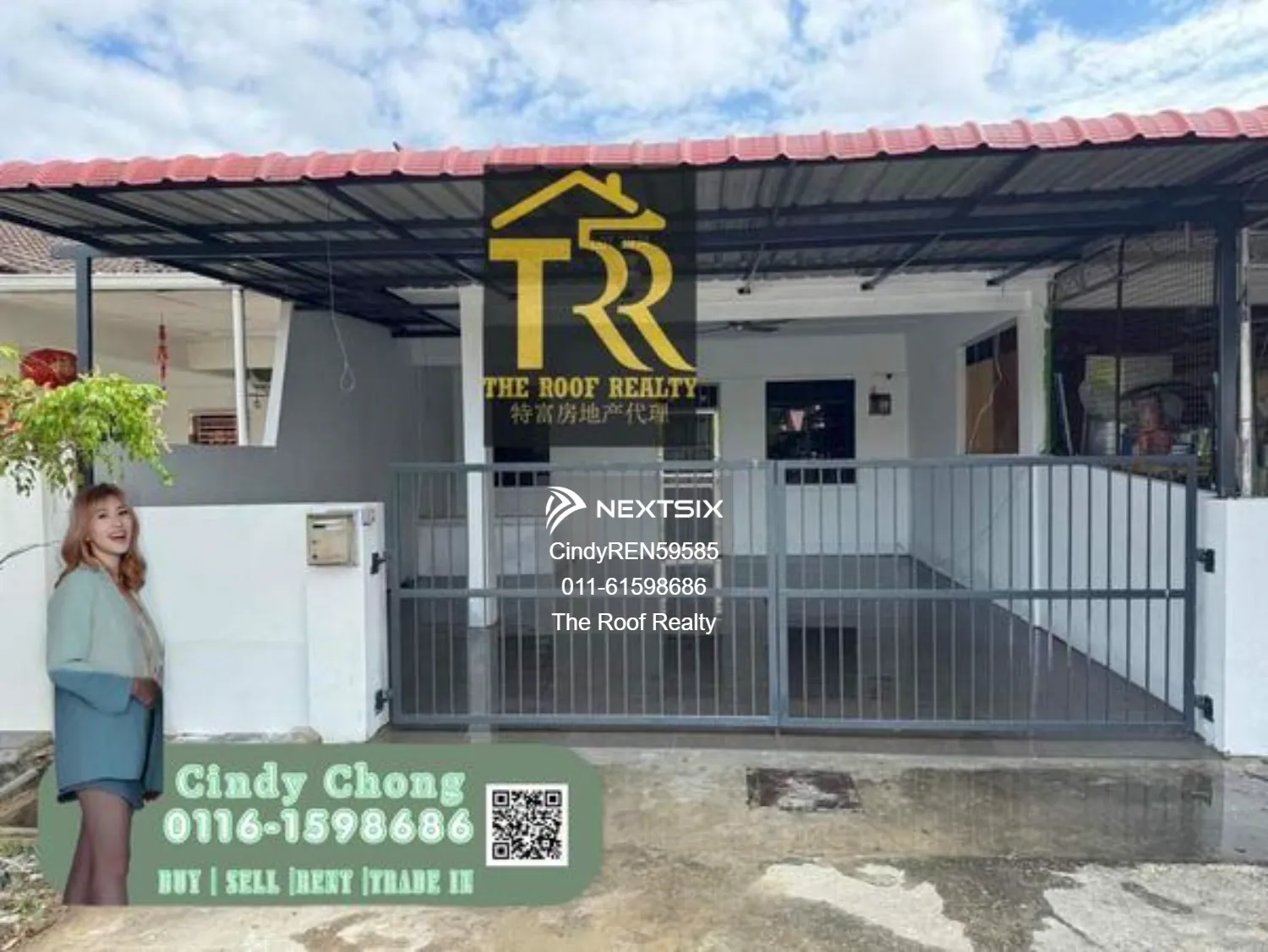Single Storey Terrace Intermediate House - Desa Indah Permyjaya Miri
