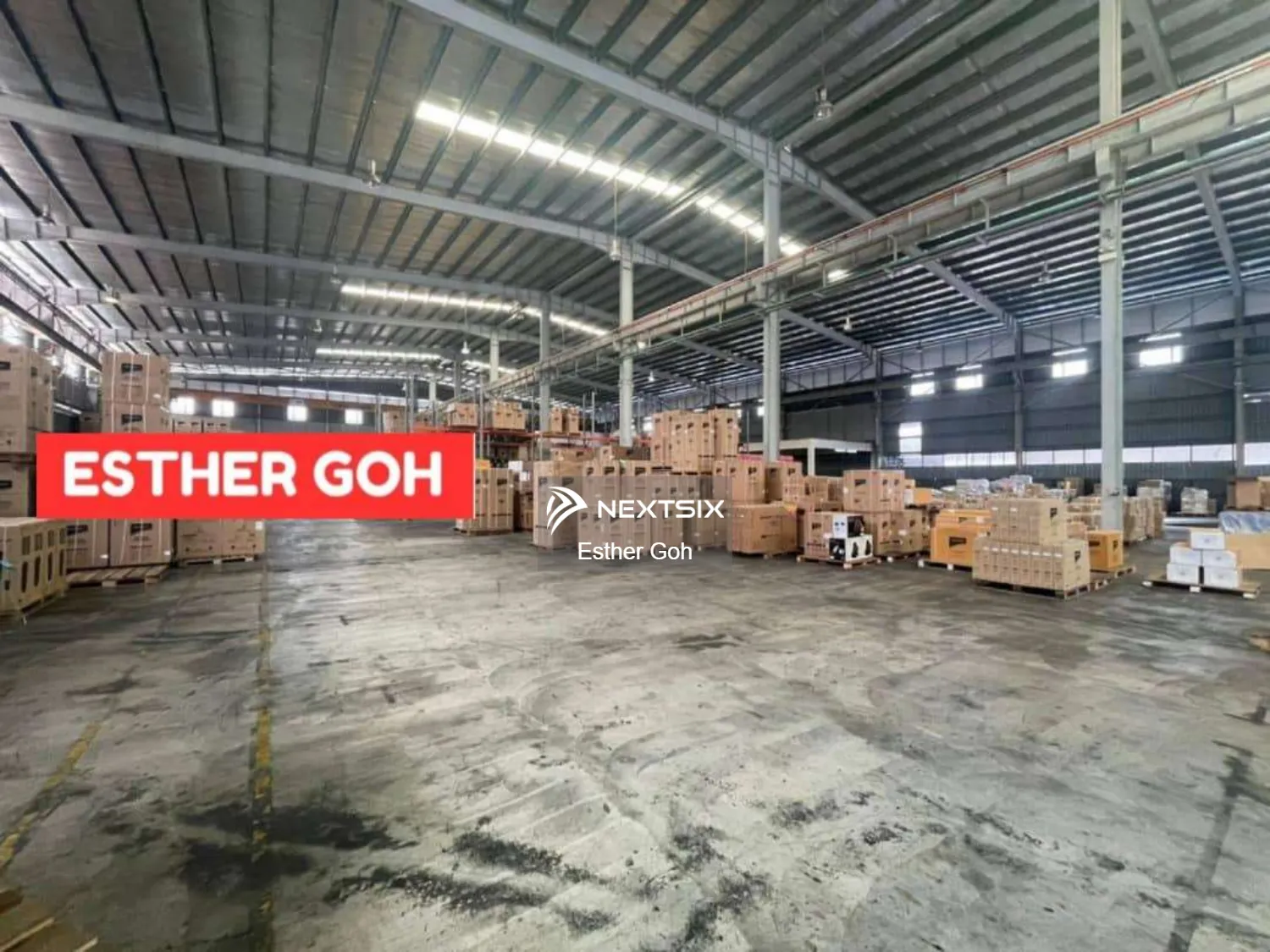 Factory rent at bukit minyak 42000sqft