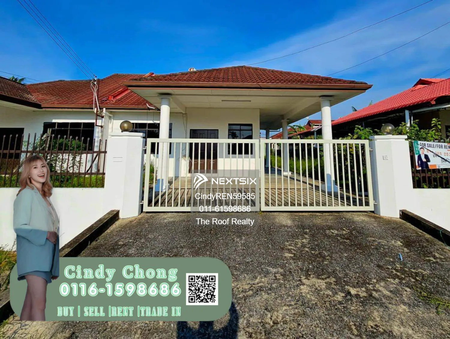 Single Storey Semi Detached House - Taman Delight