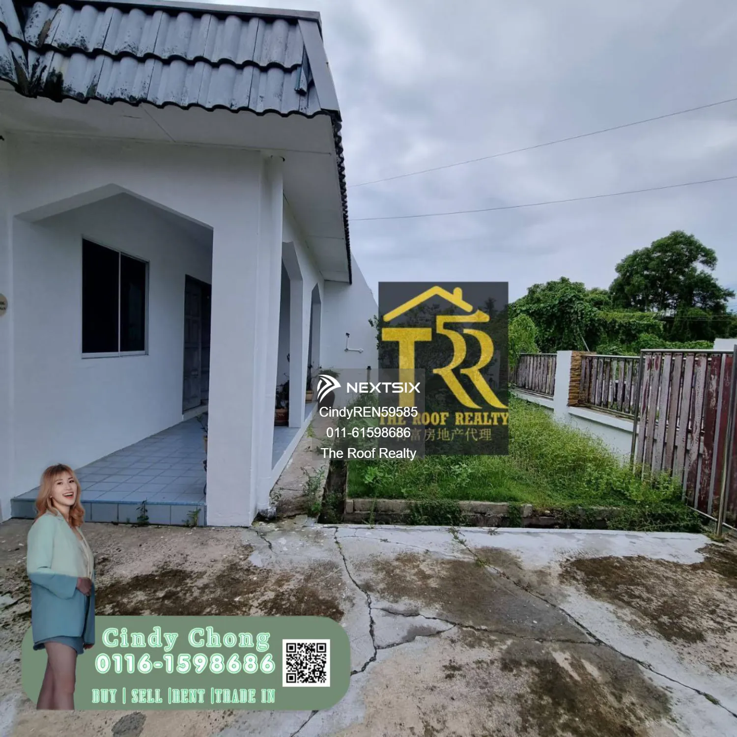 One and a Half Storey Semi Detached House - Lutong