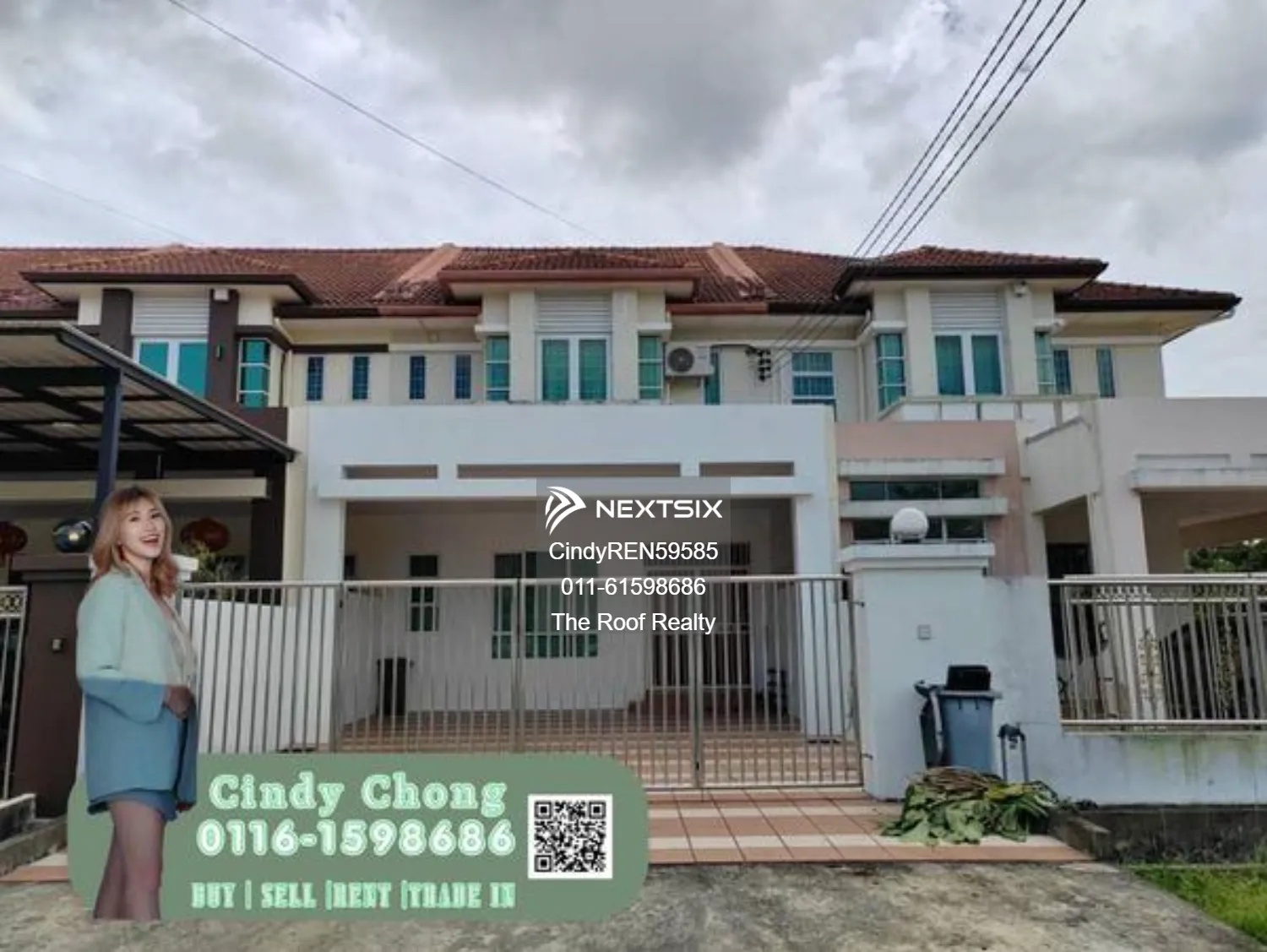 Double Storey Terrace Intermediate House - Lopeng