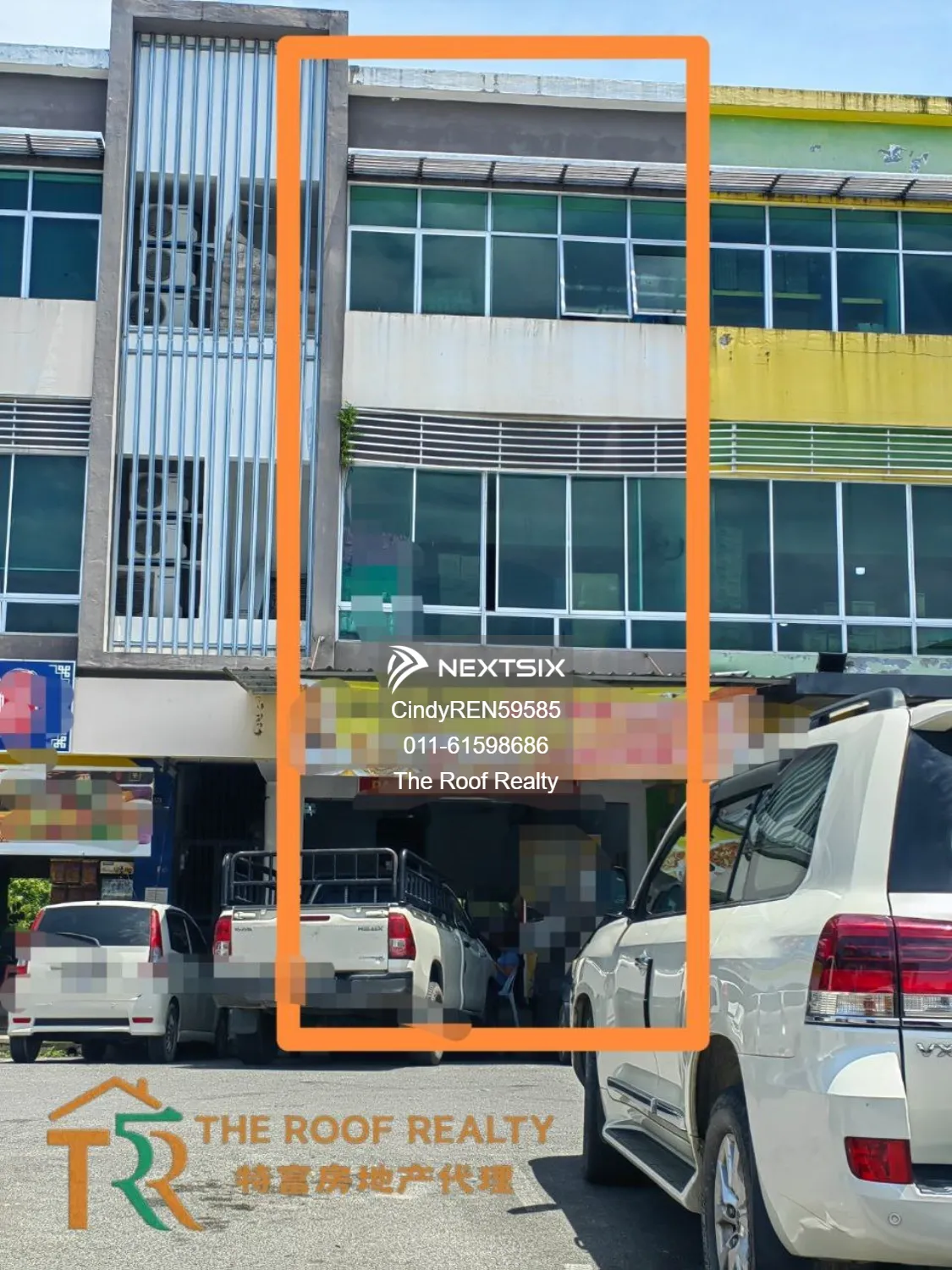 3 storey commercial shoplot - Taman Tunku Everwin
