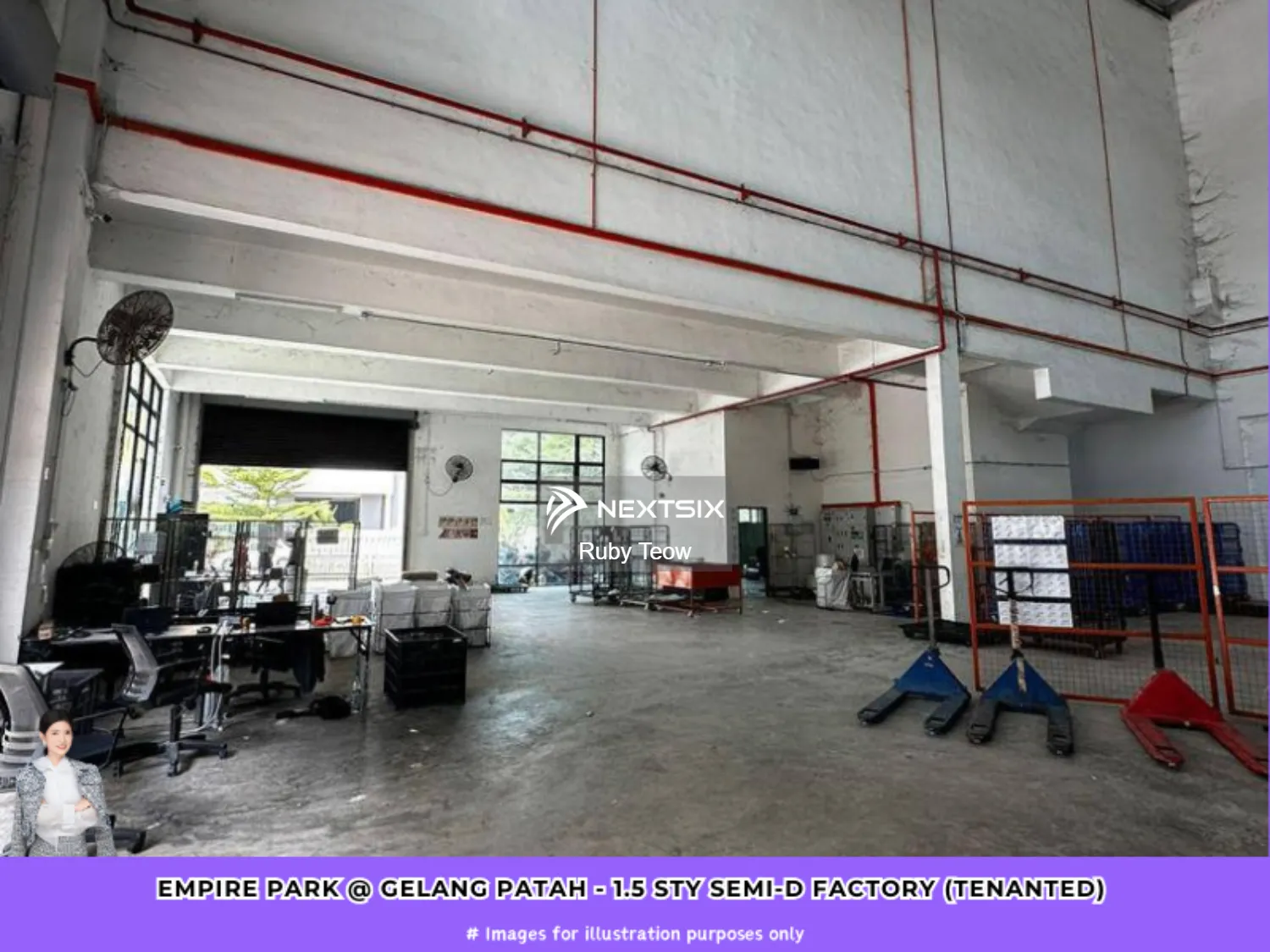 Empire Park @ Gelang Patah - 1.5 Sty Semi-D Factory (Tenanted) for Sale